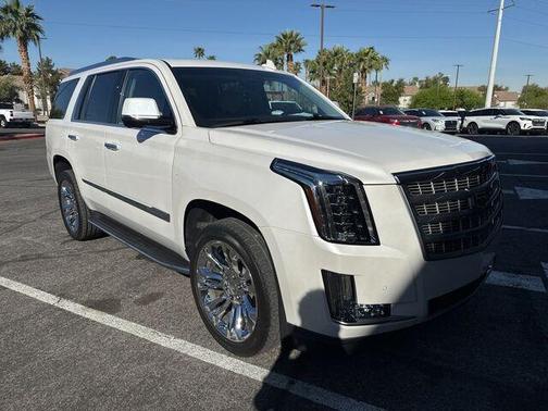 Crystal White Tri-Coat 2019 Cadillac Escalade Luxury