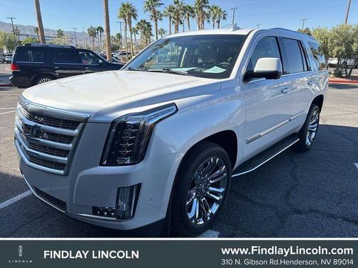 Crystal White Tri-Coat 2019 Cadillac Escalade Luxury