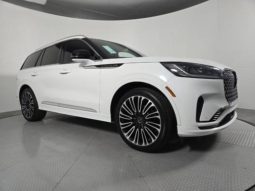 Pristine White 2026 Lincoln Aviator Black Label AWD