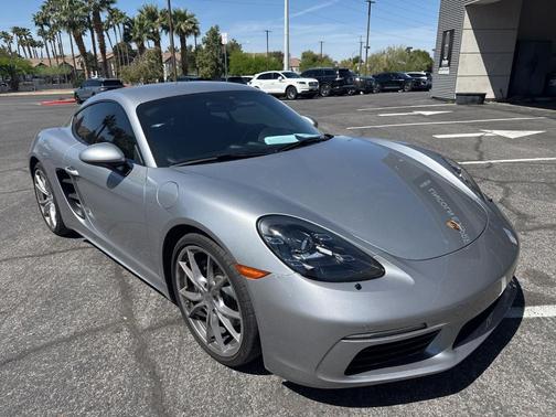 GT Silver Metallic 2017 Porsche 718 Cayman Base