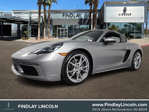 GT Silver Metallic 2017 Porsche 718 Cayman Base