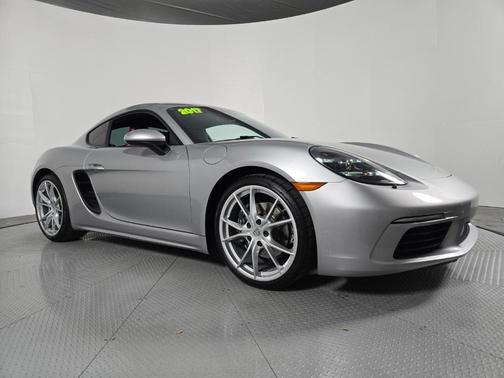 GT Silver Metallic 2017 Porsche 718 Cayman Base