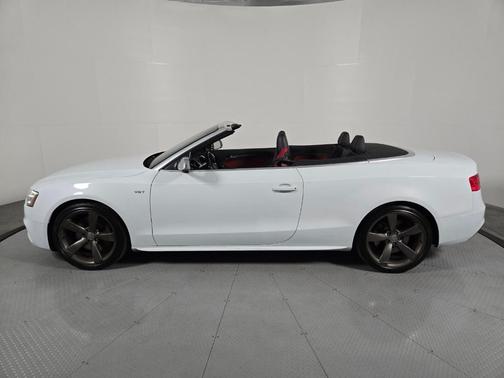 Glacier White Metallic w/ Black Roof 2017 Audi S5 3.0T quattro