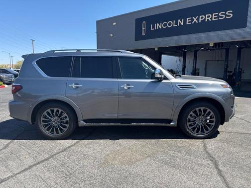 Gun Metallic 2023 Nissan Armada Platinum