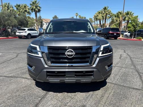 Gun Metallic 2023 Nissan Armada Platinum