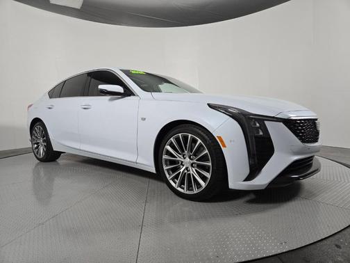 Vibrant White 2026 Cadillac CT5 Premium Luxury RWD