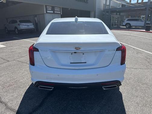 Vibrant White 2026 Cadillac CT5 Premium Luxury RWD
