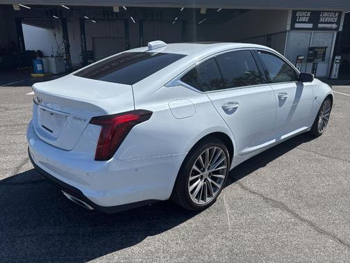 Vibrant White 2026 Cadillac CT5 Premium Luxury RWD