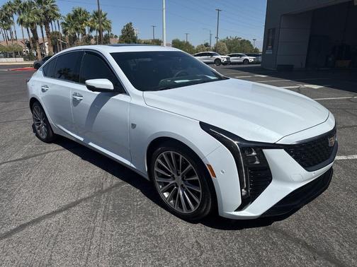 Vibrant White 2026 Cadillac CT5 Premium Luxury RWD