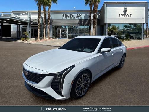 Vibrant White 2026 Cadillac CT5 Premium Luxury RWD