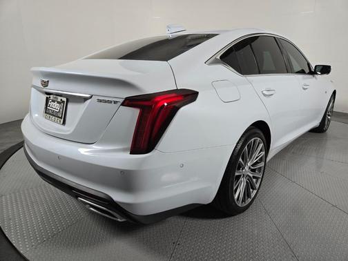 Vibrant White 2026 Cadillac CT5 Premium Luxury RWD