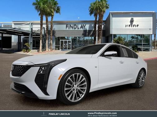 Vibrant White 2026 Cadillac CT5 Premium Luxury RWD