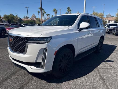 Crystal White Tri-Coat 2023 Cadillac Escalade Premium Luxury