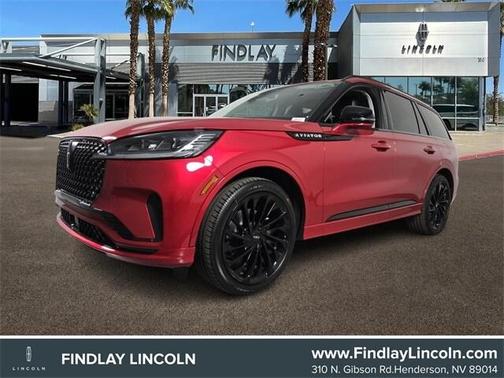 Red 2026 Lincoln Aviator Reserve RWD