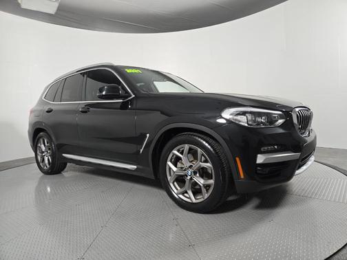 Black Sapphire Metallic 2021 BMW X3 PHEV xDrive30e