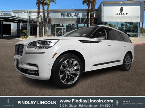 Pristine White 2023 Lincoln Aviator Grand Touring