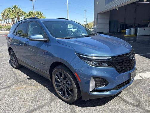 Lakeshore Blue Metallic 2024 Chevrolet Equinox RS