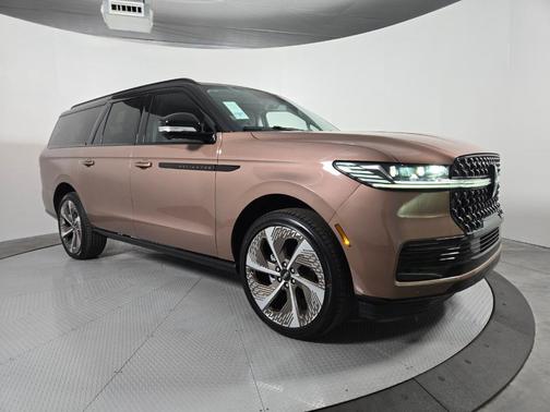 Sunrise Red 2026 Lincoln Navigator L Black Label