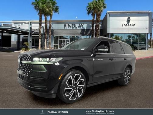 Infinite Black Metallic 2026 Lincoln Navigator Black Label