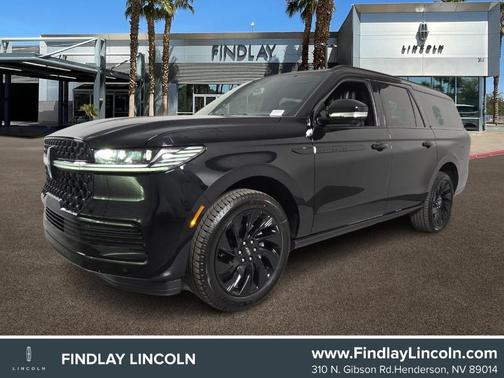 Infinite Black Metallic 2026 Lincoln Navigator L Reserve