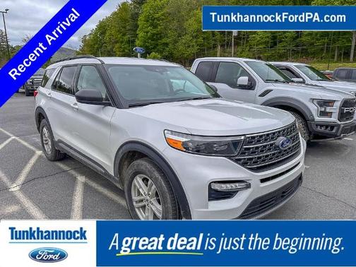 STAR WHITE MET TRI-COAT 2023 Ford Explorer XLT