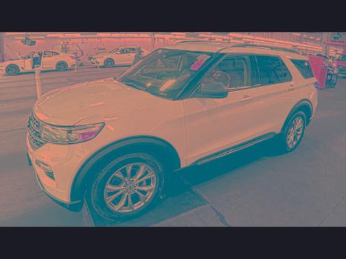 STAR WHITE MET TRI-COAT 2022 Ford Explorer XLT