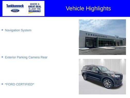 2025 Ford Explorer ST-LINE