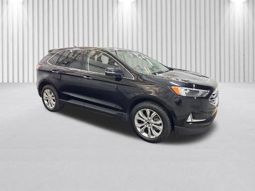 AGATE BLACK METALLIC 2024 Ford Edge TITANIUM