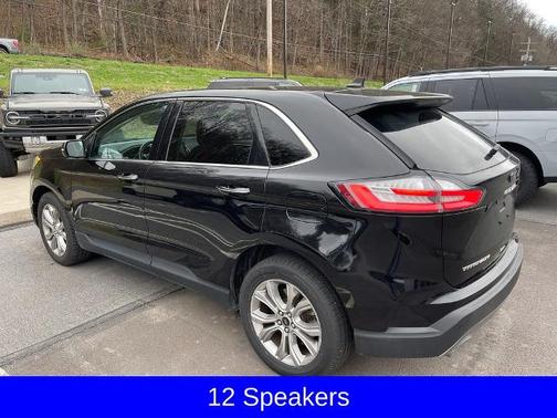 AGATE BLACK METALLIC 2024 Ford Edge TITANIUM