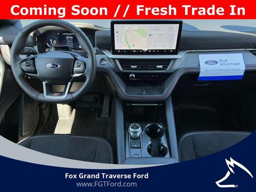 Vapor Blue 2025 Ford Explorer ST
