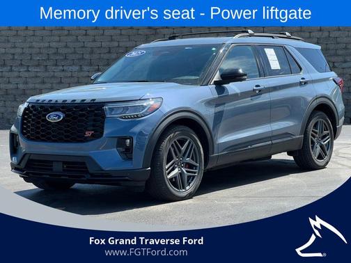 Vapor Blue 2025 Ford Explorer ST