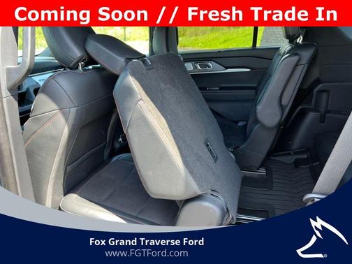 Vapor Blue 2025 Ford Explorer ST