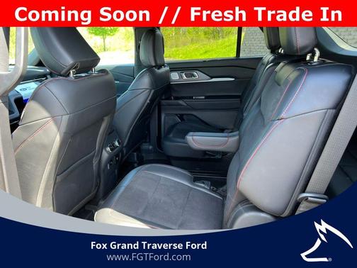 Vapor Blue 2025 Ford Explorer ST