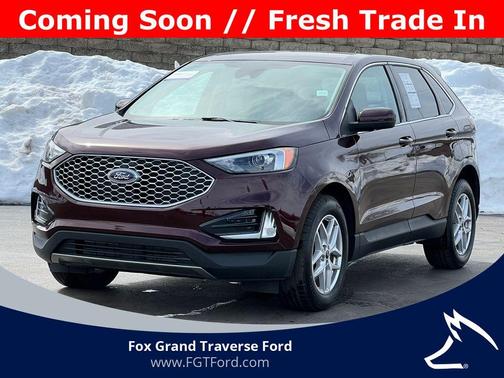 Burgundy Velvet Metallic Tinted Clearcoat 2023 Ford Edge SEL
