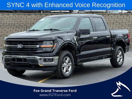 Black Metallic 2025 Ford F-150 XLT