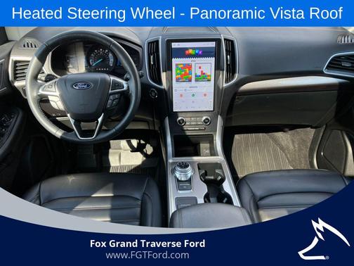 Silver Metallic 2024 Ford Edge SEL