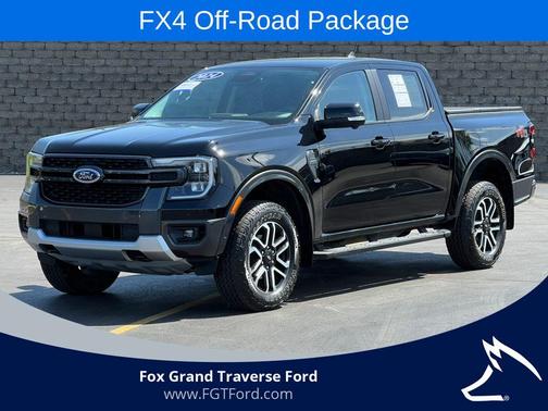 Shadow Black 2024 Ford Ranger Lariat