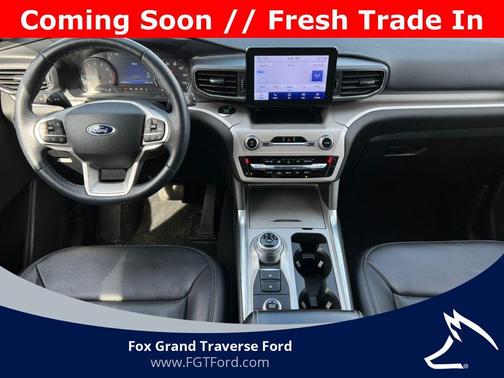 Carbonized Gray Metallic 2023 Ford Explorer XLT