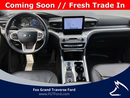 Gray Metallic 2023 Ford Explorer XLT