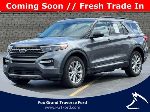Gray Metallic 2023 Ford Explorer XLT