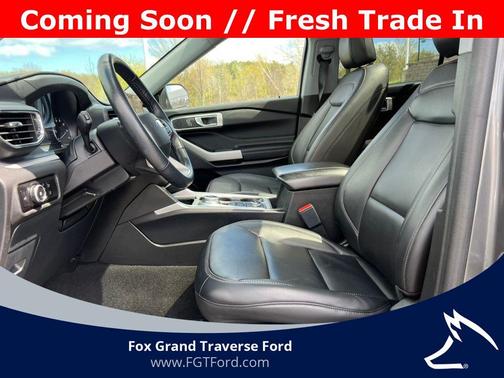 Gray Metallic 2023 Ford Explorer XLT
