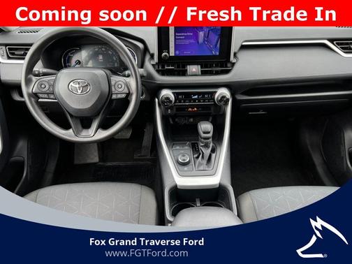 Gray 2025 Toyota RAV4 Hybrid XLE