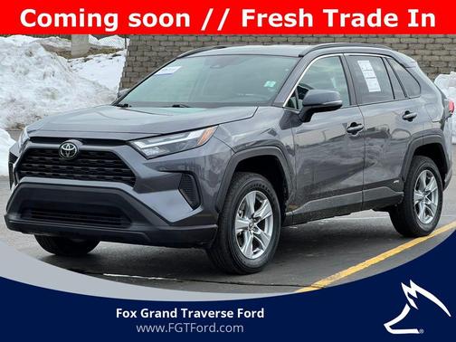 Gray 2025 Toyota RAV4 Hybrid XLE