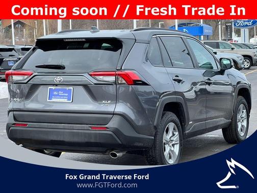 Gray 2025 Toyota RAV4 Hybrid XLE