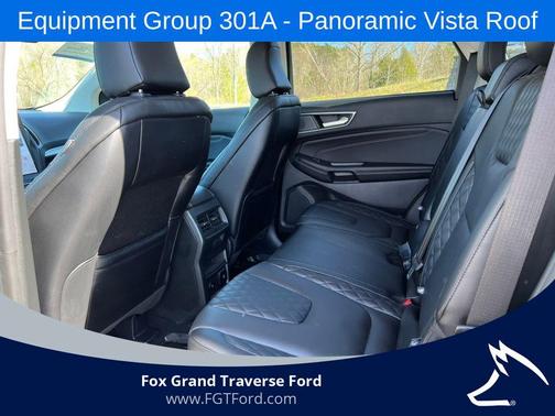 Silver Metallic 2024 Ford Edge Titanium