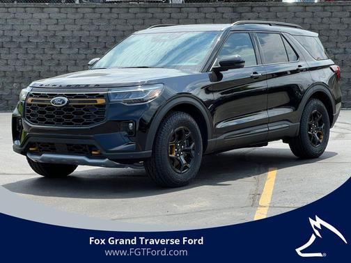 Black Metallic 2026 Ford Explorer Tremor
