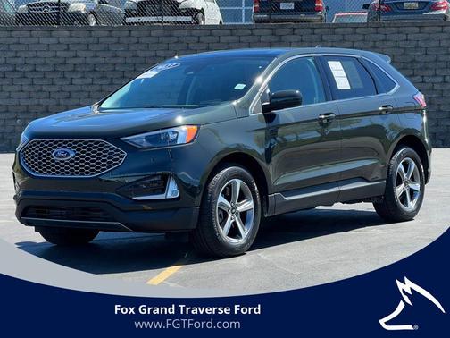 Forged Green Metallic 2023 Ford Edge SEL