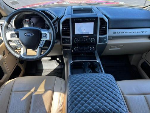 Red Metallic 2020 Ford F-350 Lariat Super Duty