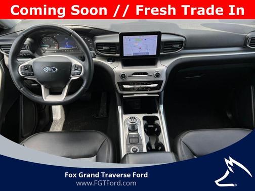 Black Metallic 2023 Ford Explorer XLT