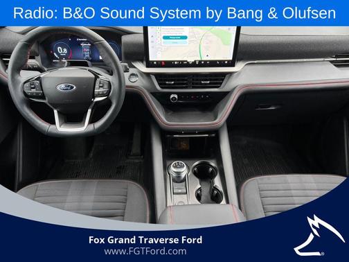 Black Metallic 2025 Ford Explorer ST-Line